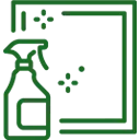 Post-construction cleaning icon