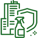 Construction cleaning icon