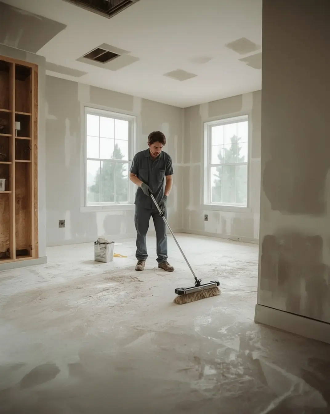 Post construction cleaning in Hendersonville