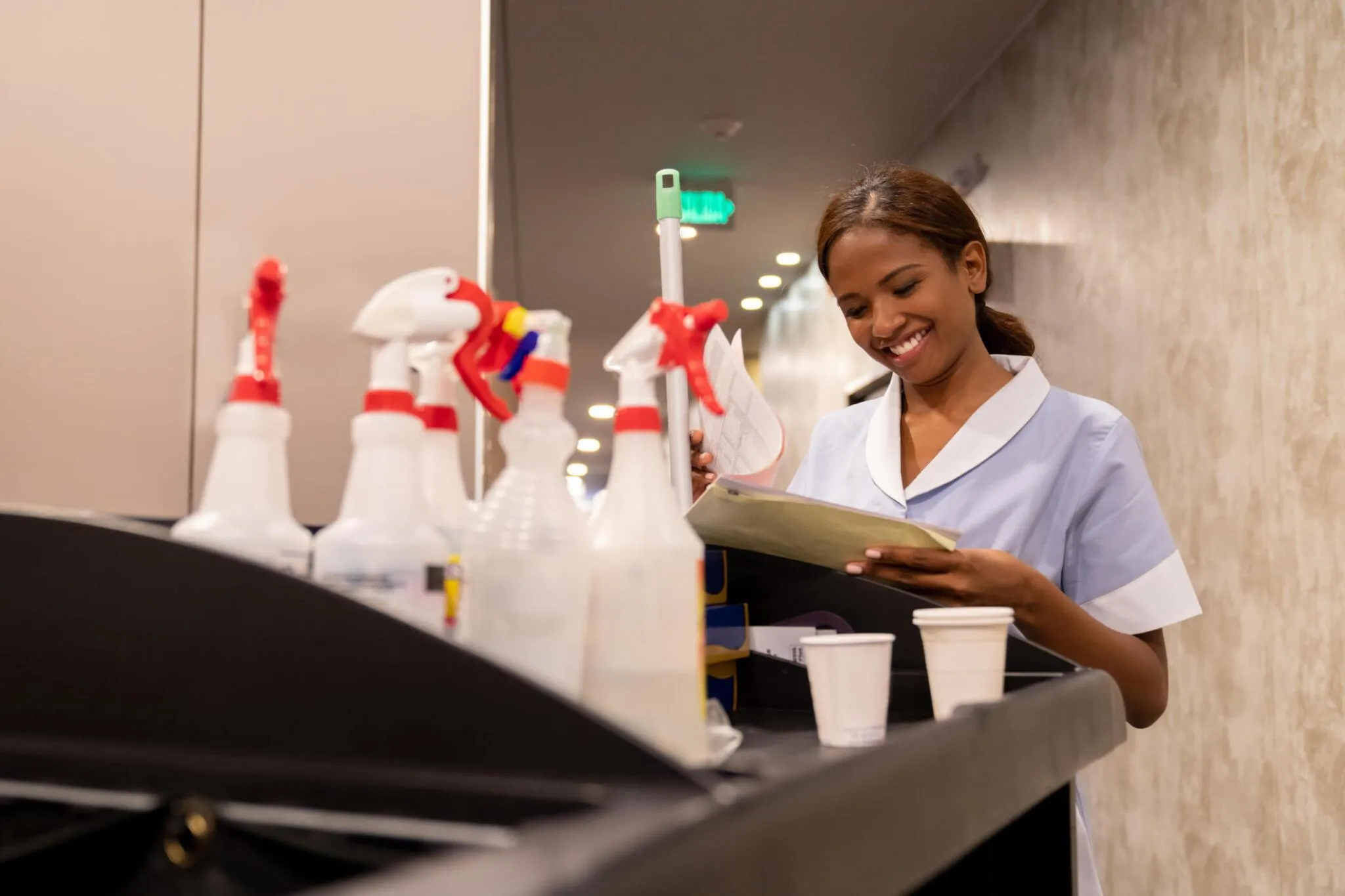 Locker room and shower sanitization